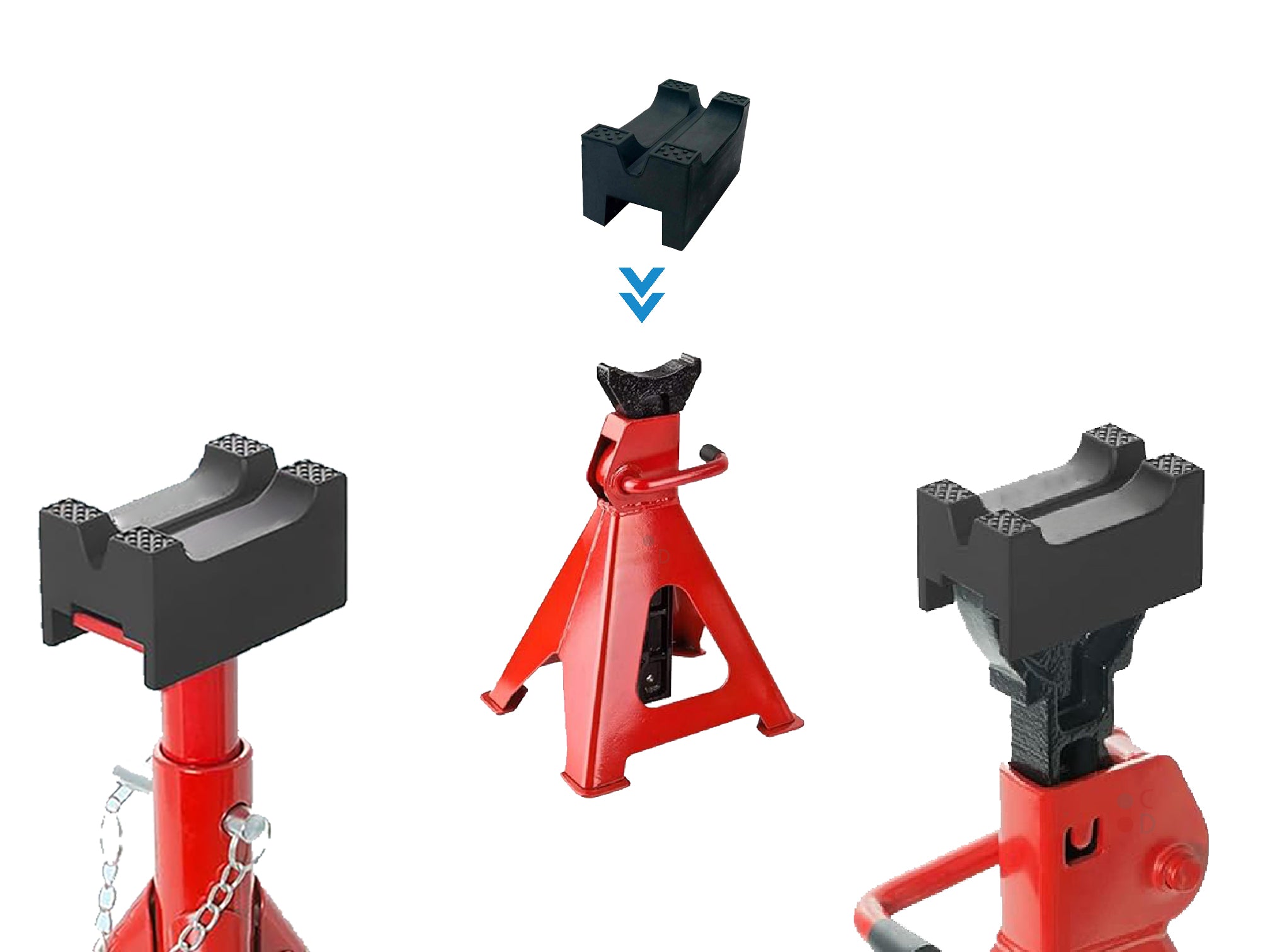 Patins POUR COLONNES ET SUPPORTS - PAD de support pour véhicules - Base stable et sûre - Antidérapant Patins POUR COLONNES ET SUPPORTS - PAD de support pour véhicules - Base stable et sûre - Antidérapant